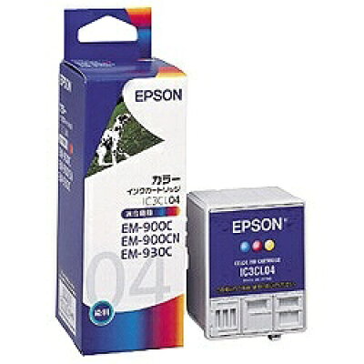 EPSON 純正インクカートリッジ IC3CL04 3色